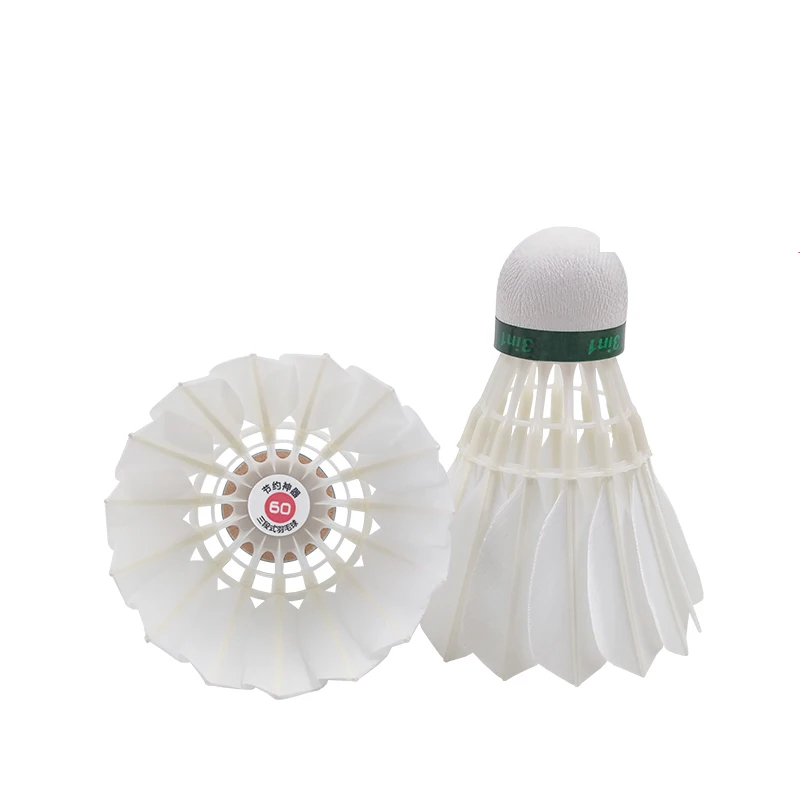 Dmantis 3in1 Professional Badminton Shuttlecock High-Class Fiber Cork and A-Class Goose Feather for Stadium Use