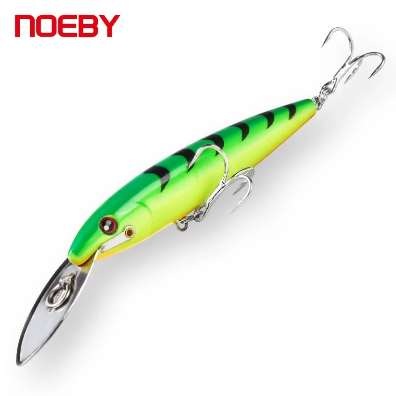 

NOEBY NBL9904 185/225mm Steel Lip Wobbers Trolling Saltwater Artificial Sea Fishing Lures