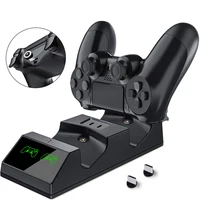 

New Arrive PS4 Controller Charger PS4 USB Dual Charging Dock Station For Controller DualShock 4 PS4/ Pro /Slim