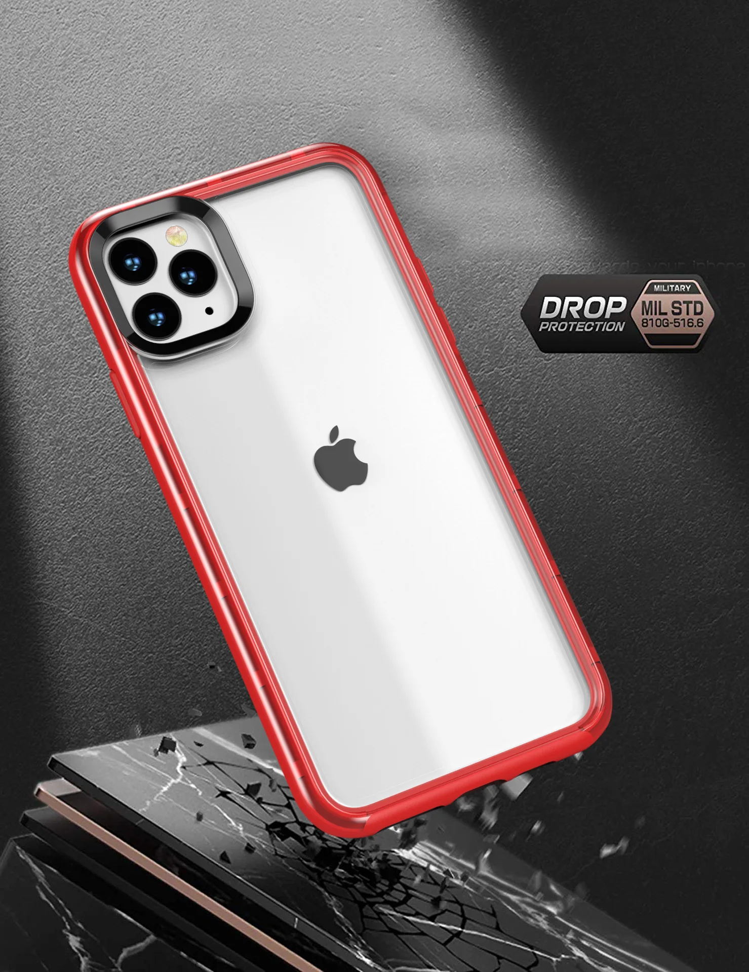 超薄混合动力防震手机外壳的 iphone 11 pro max