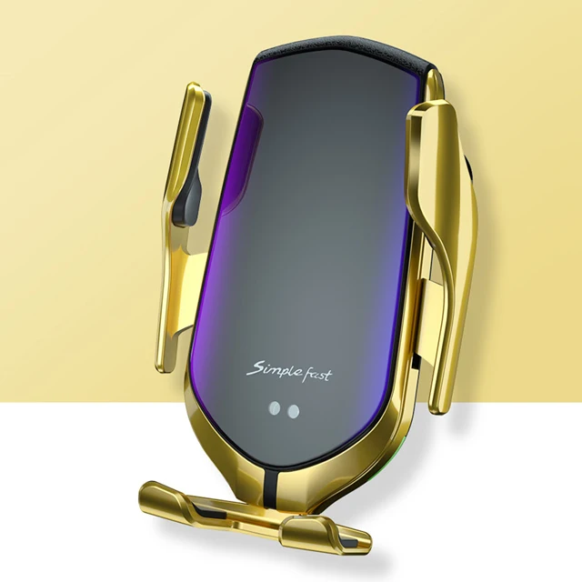 

Hot Sale Fast QI Car Charger Phone Mount Magnetic 10W Quick Fast Wireless Charger For IPhone For Samsung
