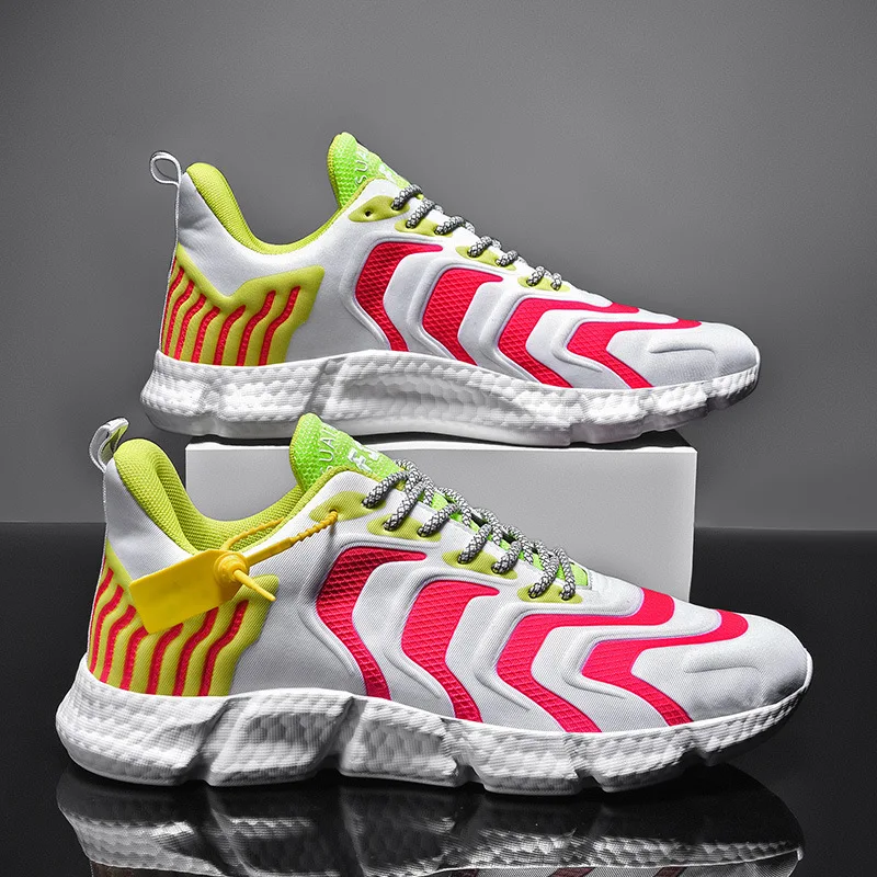 

women 2022. new casual shoes Sneakers fall breathable loafers fly netting running sports shoes wholesale new tide male, Customized color