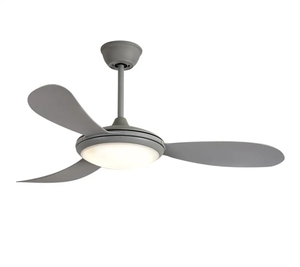
4 color Modern Style Indoor 52 inch stainless steel ceiling fan ceiling fan industrial vintage 
