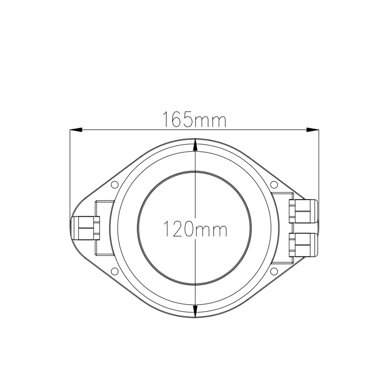 
Swimming pool light 12VAC 105W Waterproof transformer 