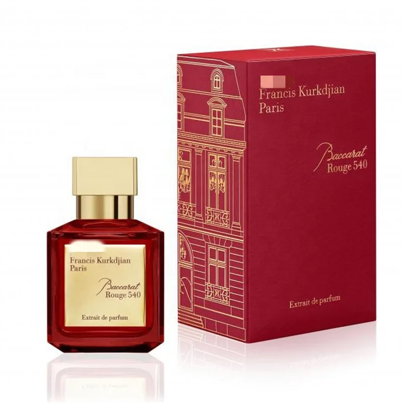 

70ml Baccarat Rouge 540 Extrait de Parfum Unisex Fragrance Tempting and Long-lasting Oriental floral scent Perfume Body Spray