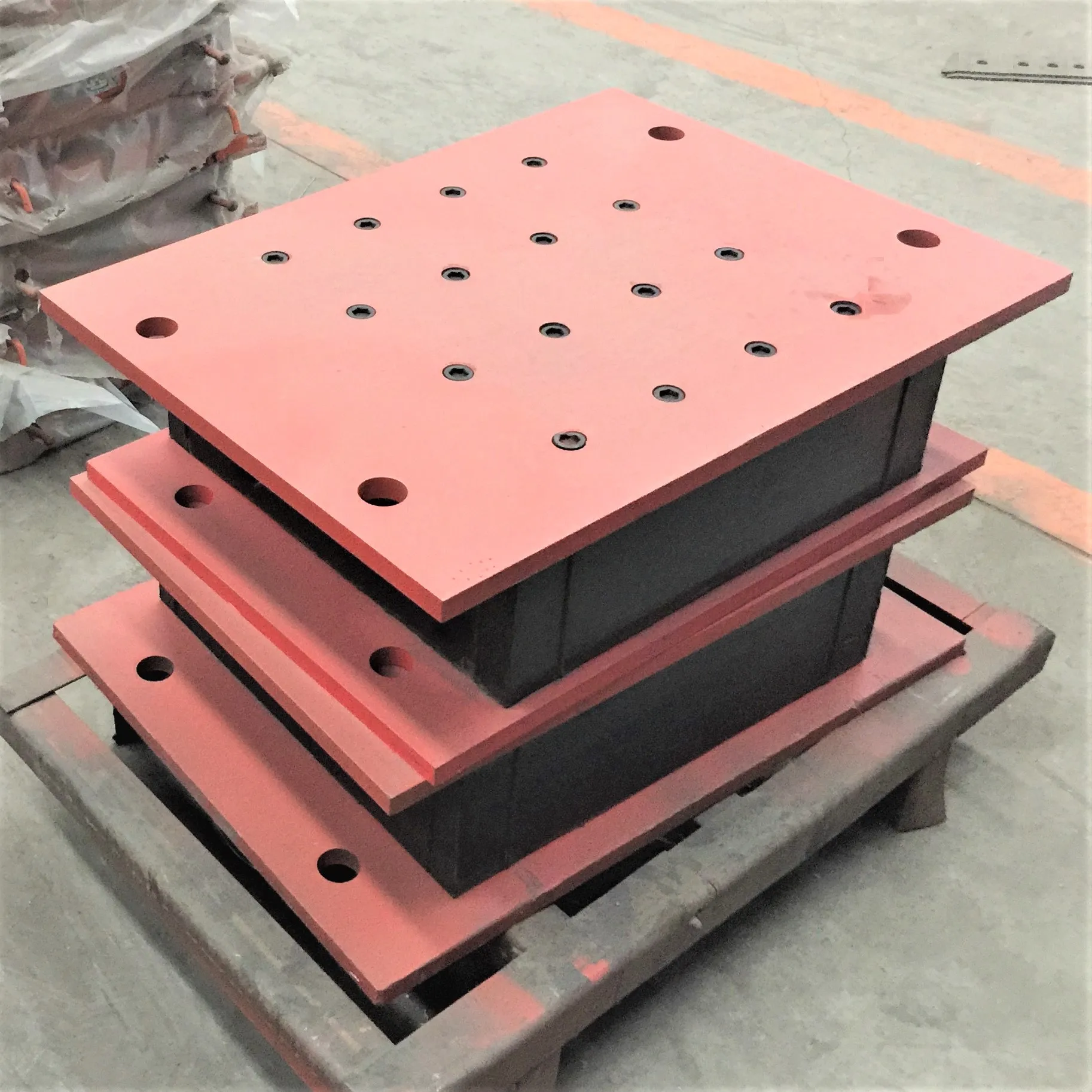 Laminated Natural Rubber Bearing Seismic Isolator Buy Laminated