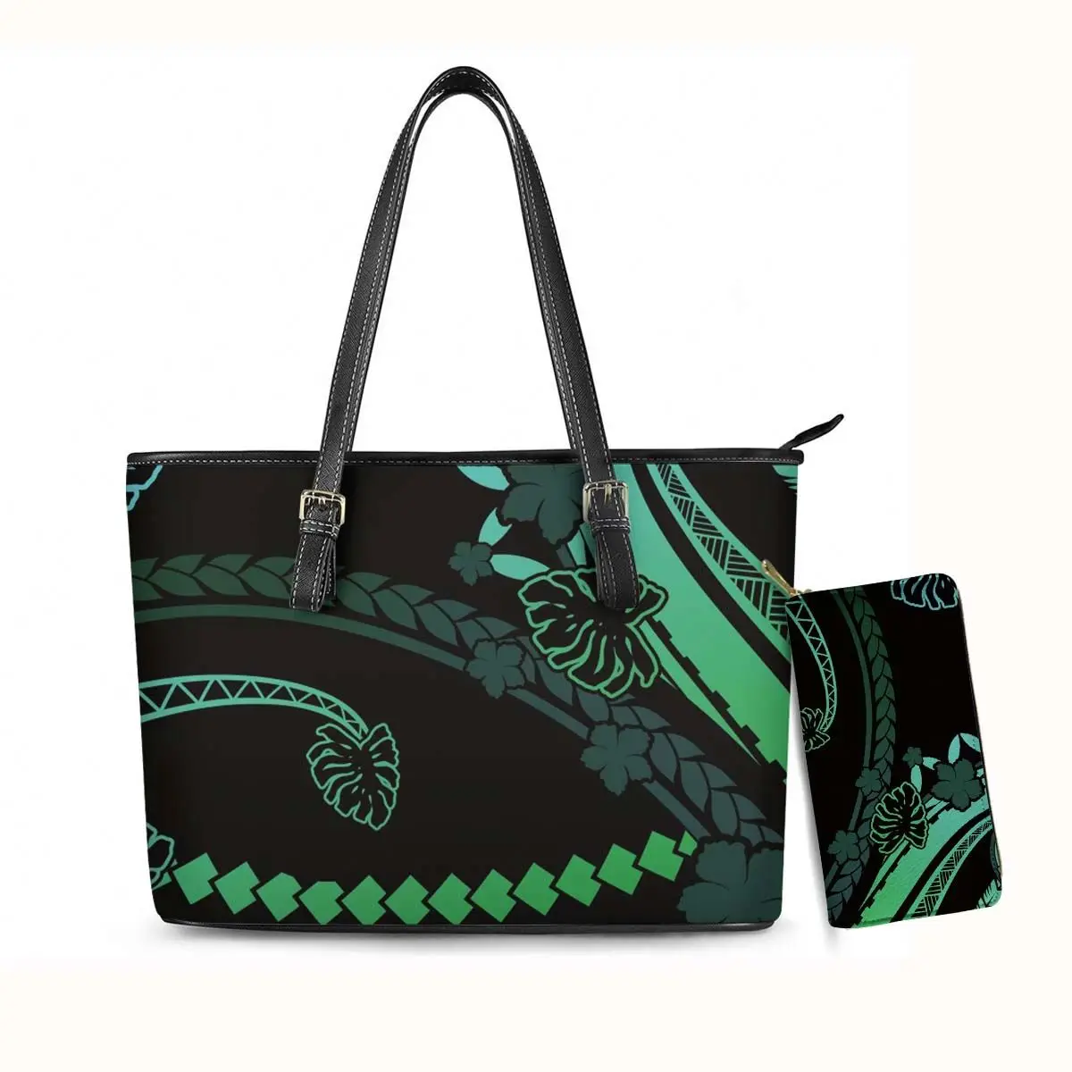 

High Quality Custom Logo Polynesia Hawaiian Style Ladies Handbags Mini Purses, Accept custom made