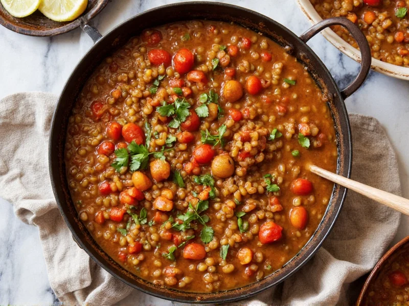 Mediterranean Lentil Stew: Recipe & Benefits