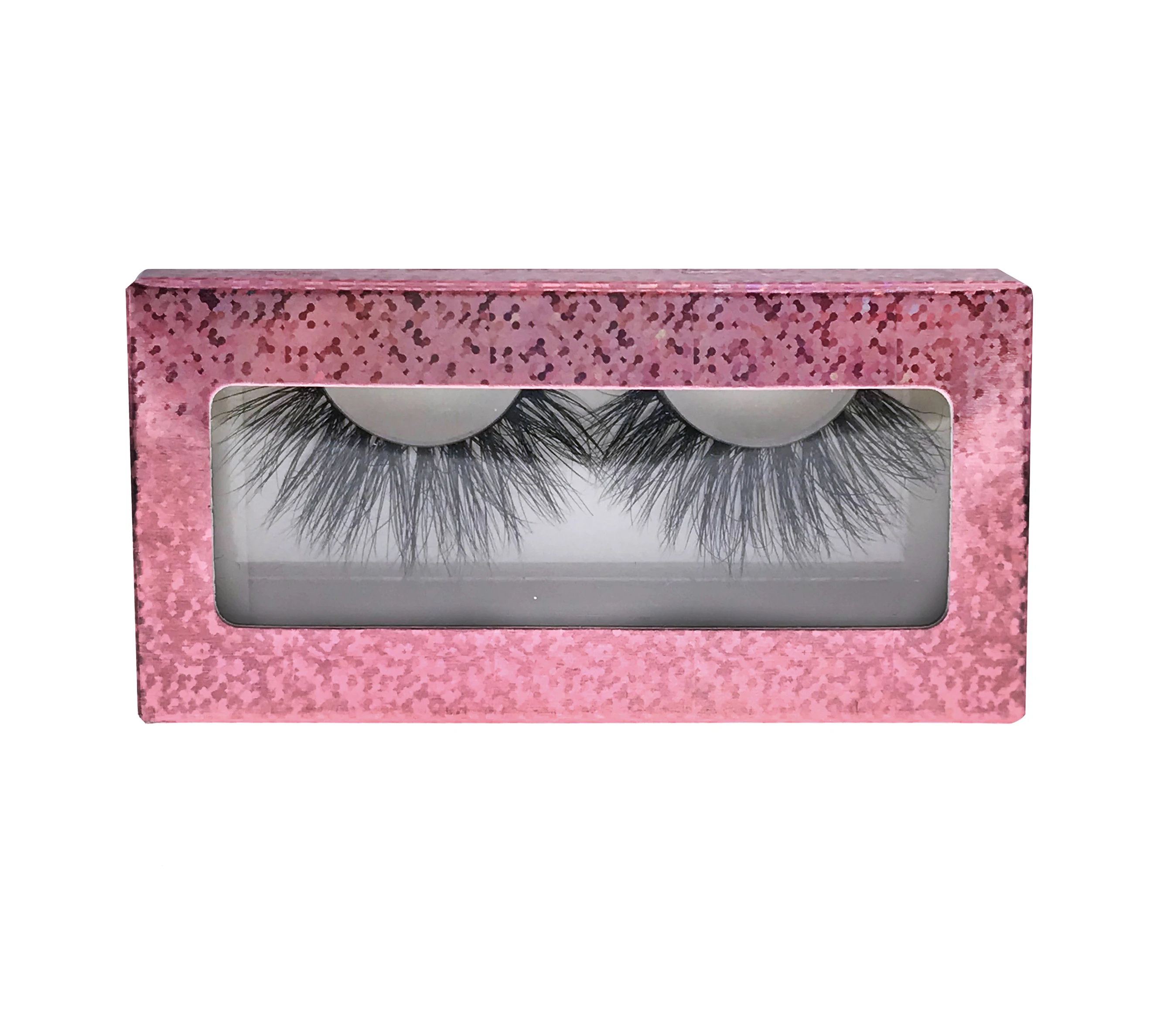 

New custom packaging private label 3d mink lashes, Black