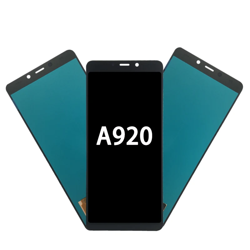 

For SAMSUNG GALAXY A9 2018 LCD Display OLED A920 display A9S A9 SM-A920F/DS A920F for SAMSUNG A9 2018 LCD Touch Screen, Black