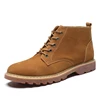 Fashion Men Martin Boots Lace Up Leather Driving Casual Shoes Male Outdoor Mens Ankle Boots Size 47 48