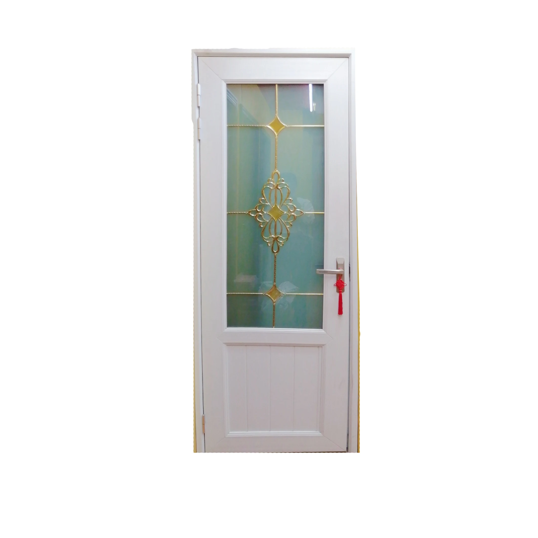 Hot Sale Casement Home Panel Wood Outdoor Blinds New Design Pvc Door
