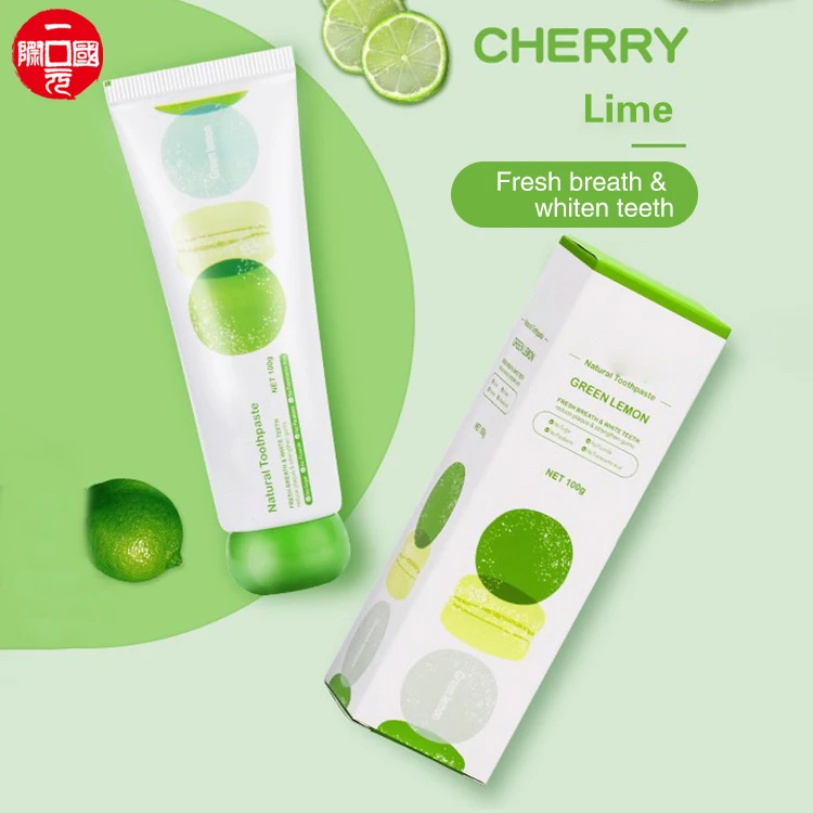 

Macaron whitening mini toothpaste, White foam