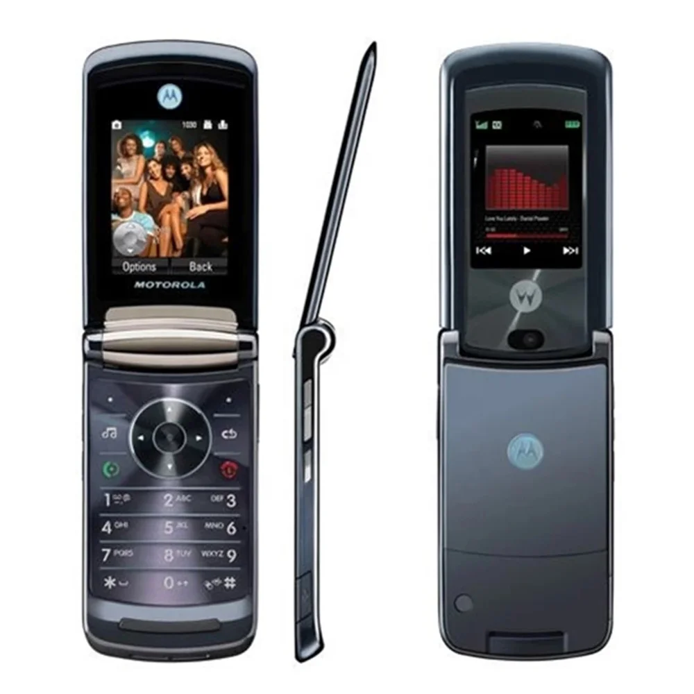

For Motorola RAZR2 V9 GSM 2.2" 2MP Camera Java Cellphone 3G Flip Unlocked Mobile Phones