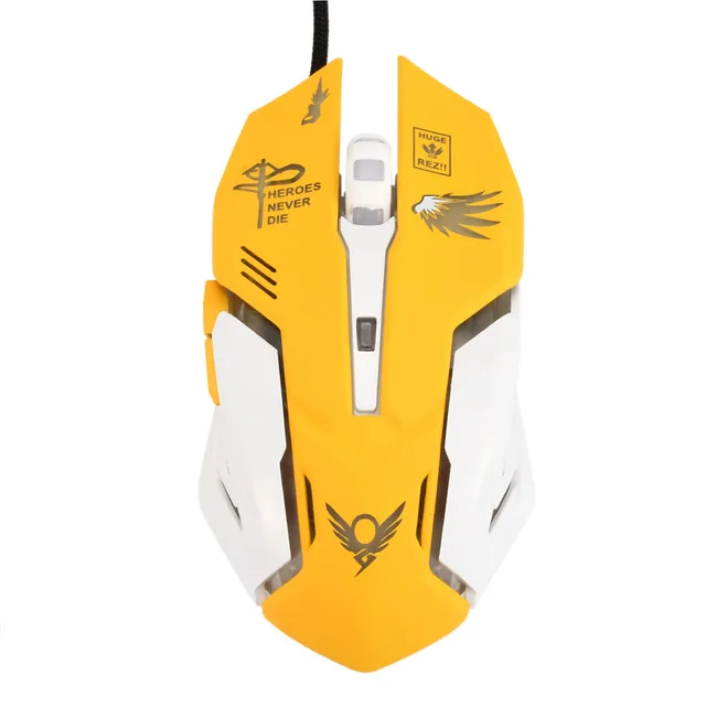 Overwatch D Va 6 Button Usb Wired Mouse 2400 Dpi Optica Breathing Gaming Mice For Overwatch Optica Laptop Computer Game Buy Overwatch D Va 6 Button Usb Wired Mouse 2400 Dpi Optica Breathing Gaming