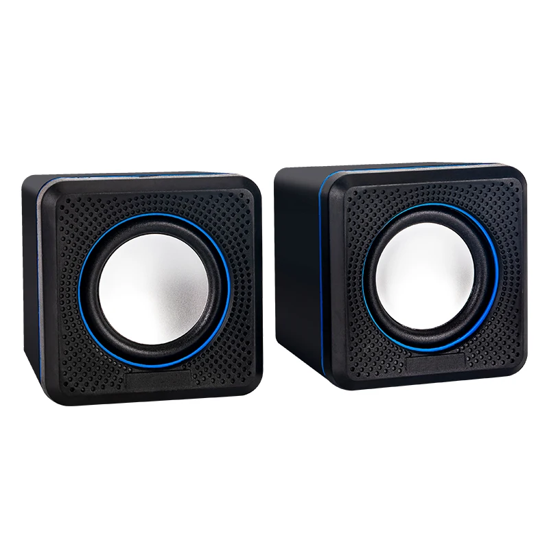

Techo 2600 subwoofer Mini speaker 2.0 small stereo notebook tablet desktop computer mobile phone USB computer speaker