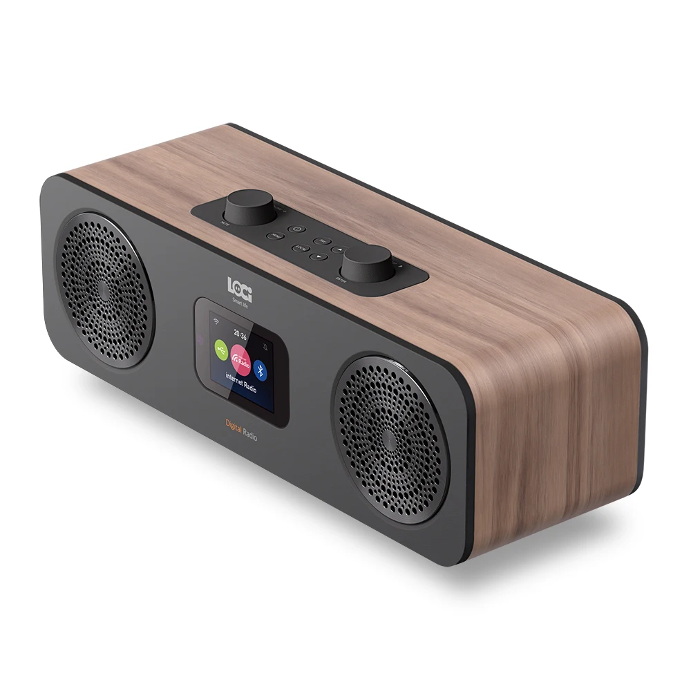 
2.4 inch Color display Home radio DAB FM Bluetooth Wifi connect internet radio 