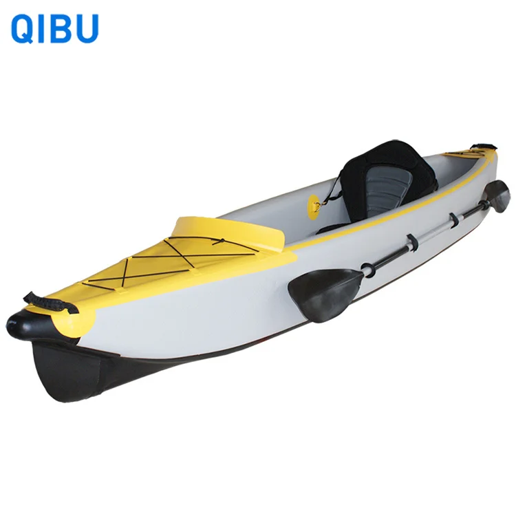 

PHT-01 drop stich kayak cheap sale red fishing kayak for 1 person, Red, green, yellow, blue ,customize