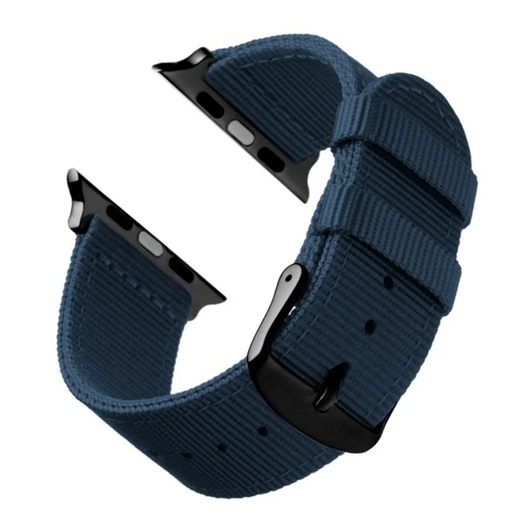 

Hot Sell Lightweight Breathable waterproof Nylon strap for apple watch 5 band 42mm 38mm for watch band, 12 colors