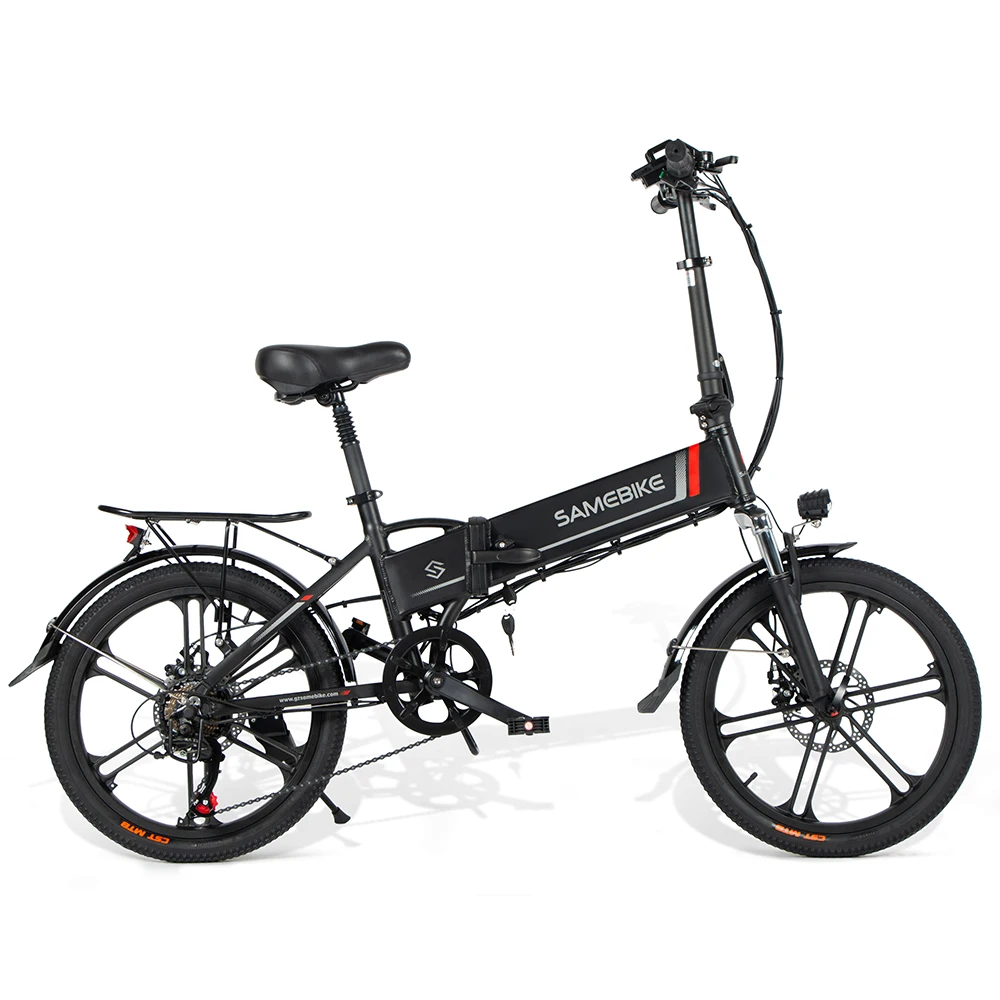 

China Factory 48V 350W Disc Brake LCD USB 2.0 Foldable Electric Bicycle For Adults E Bike