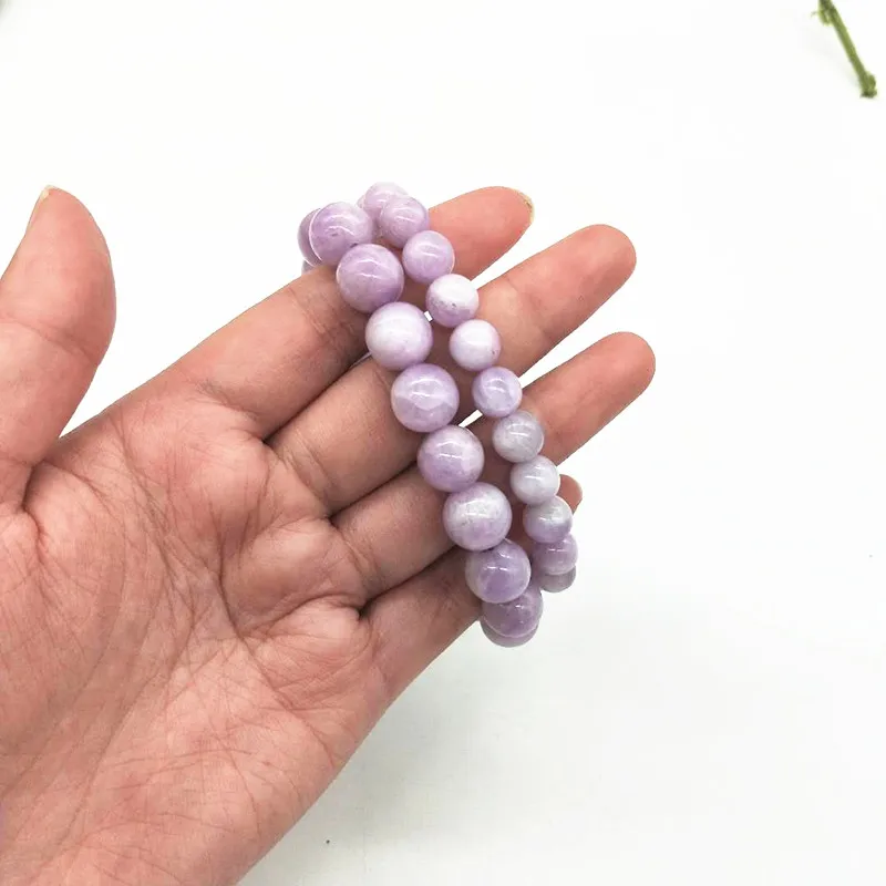 Lilac Kunzite Power Bracelet Crystal Healing Crystal Healing Bracelet  FREE USA SHIPPING Feminine Energy