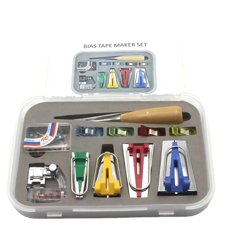 

SHELIKE Hot Sale Diy Tool Set Bias Tape Maker 11pcs Set