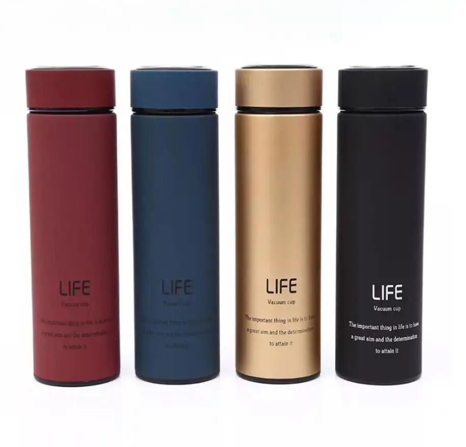 

500ML Double Wall Sports Stainless Steel Water Bottle with Custom Logo, Black;white or customized