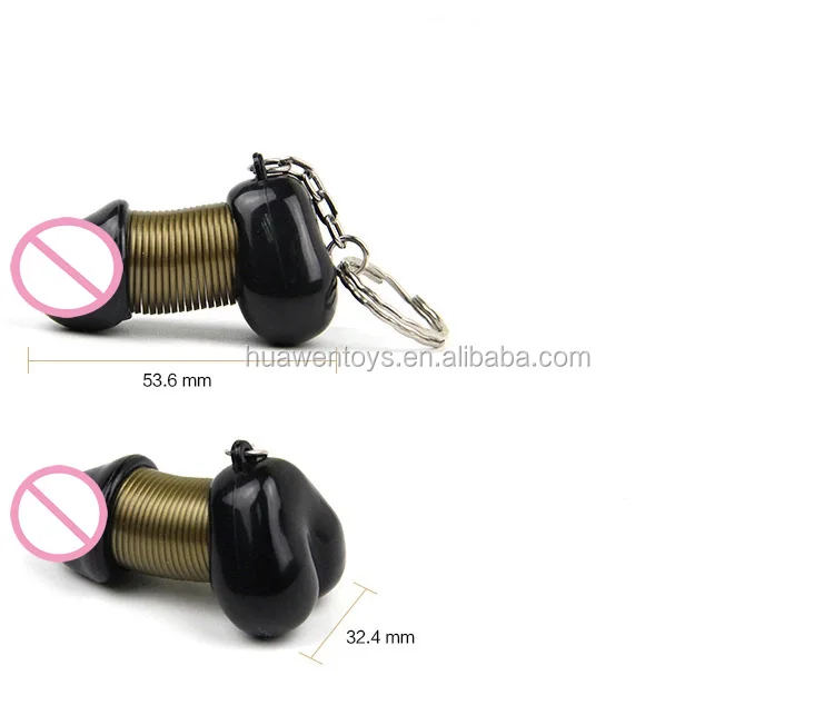 Top New Adult Sex Toy Hen Party Dildos Key For Fun Sex Key Chains Plastic Dildos Toy Sexy Penis 