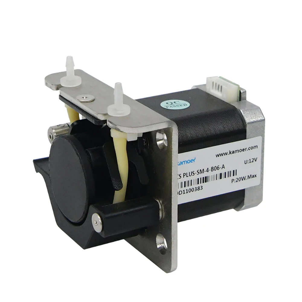 Kamoer KCS-Plus 12V/24V Peristaltic Dosing Water Pump for Sodium Sulfide/chromium Salts/mixed Acid/formaldehyde Lab Testing