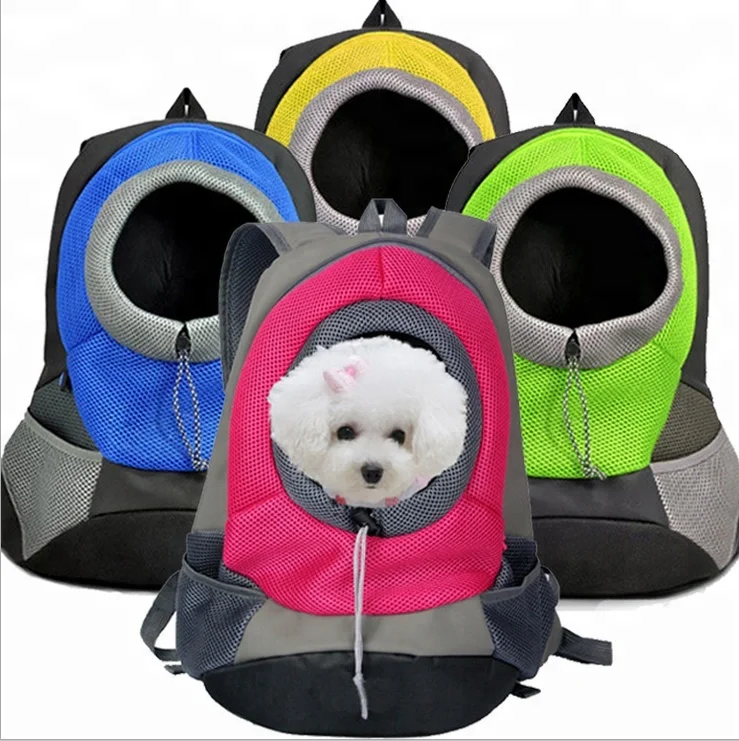 

Custom Colorful Promotional dog chest front pack dog carrier bag Pet Backpacks Bag