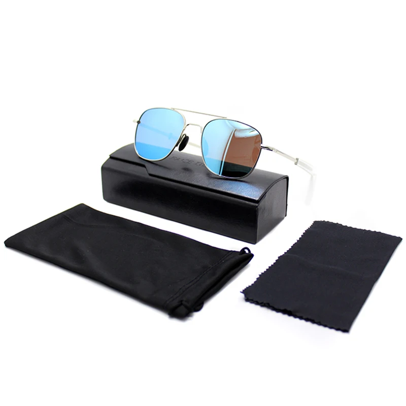 

Promotional Custom Logo Street Style Retro Vintage Big Frame Metal Sunglasses, 6 colors