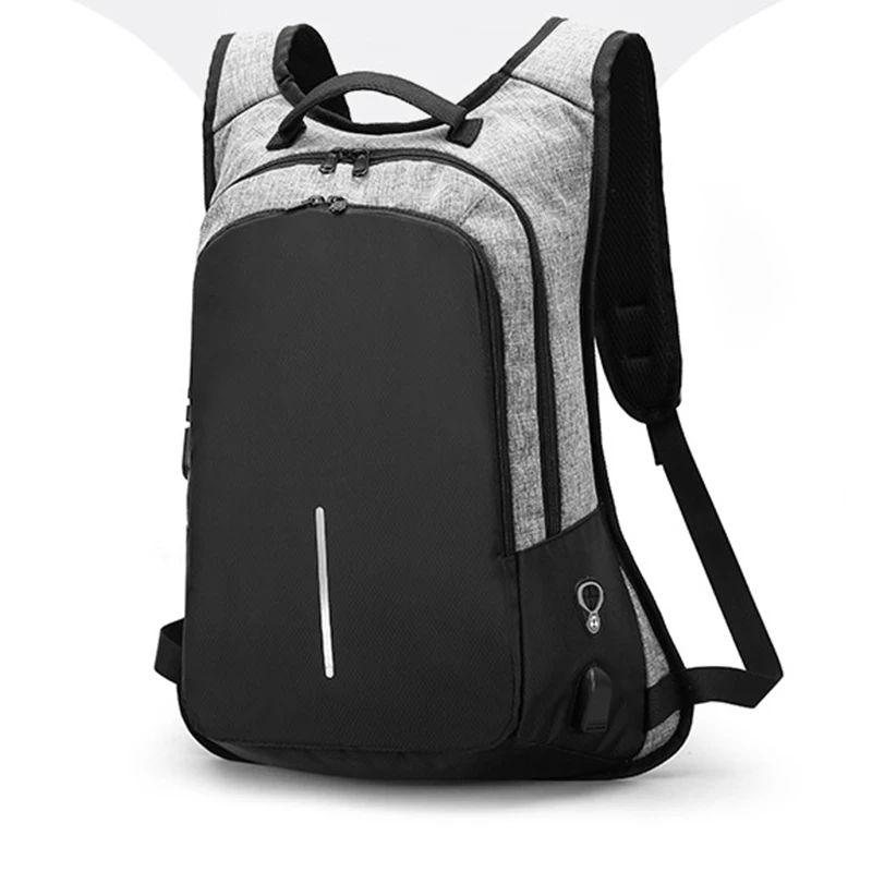 

Best 2021 Waterproof USB Charger Port School Bag Bagpack Mens Women Anti Theft Smart Laptop Backpack