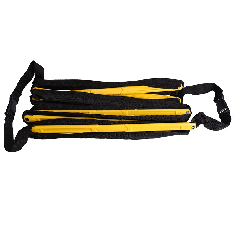 

Fitness Equipment Exercises with Carry Bag Sports Speed Training Agility Ladder, Yellow