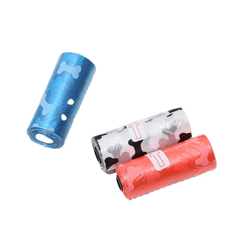 

Multicolor eco-friendly 100% eco-friendly biodegradable plastic dog excrement bag, Picture