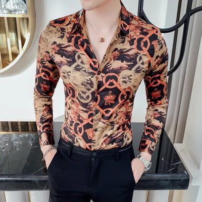 

Hot sale long sleeve polyester custom latest designs shirt for men