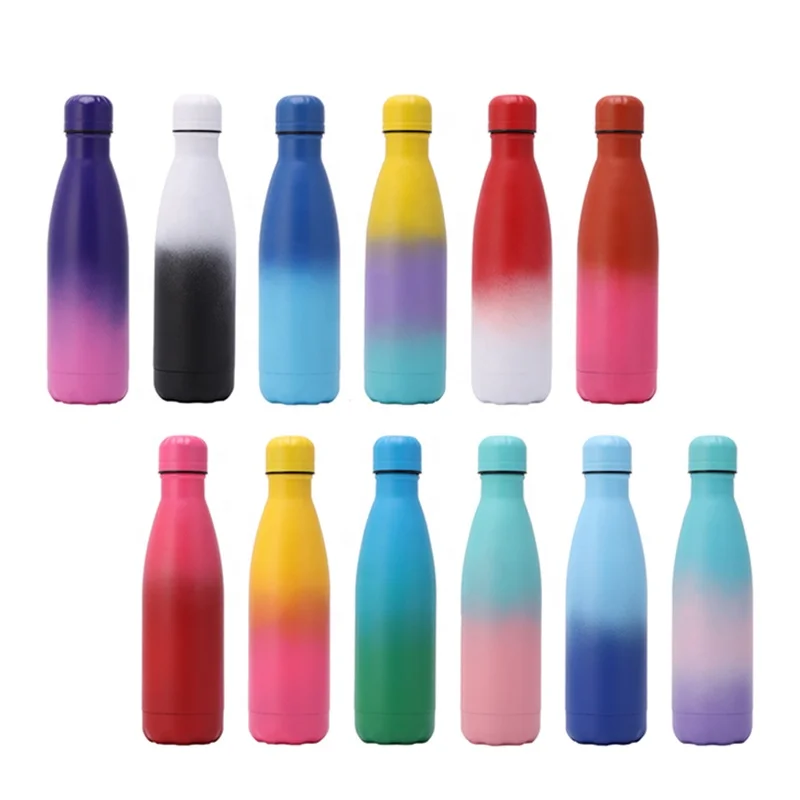 

Eco Friendly Insulated stainless steel vacuum thermos Sports Water Bottle Custom Bottle with paracord handle