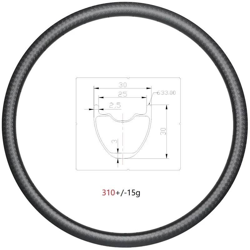 

SPEEDSAFE 380g 29ER XC Bike 30mm Clincher TUBELESS Carbon Rim 30mm Deep UD 3K 12K Matte Glossy 24H 28H 32H Gravel Woods Bicycle