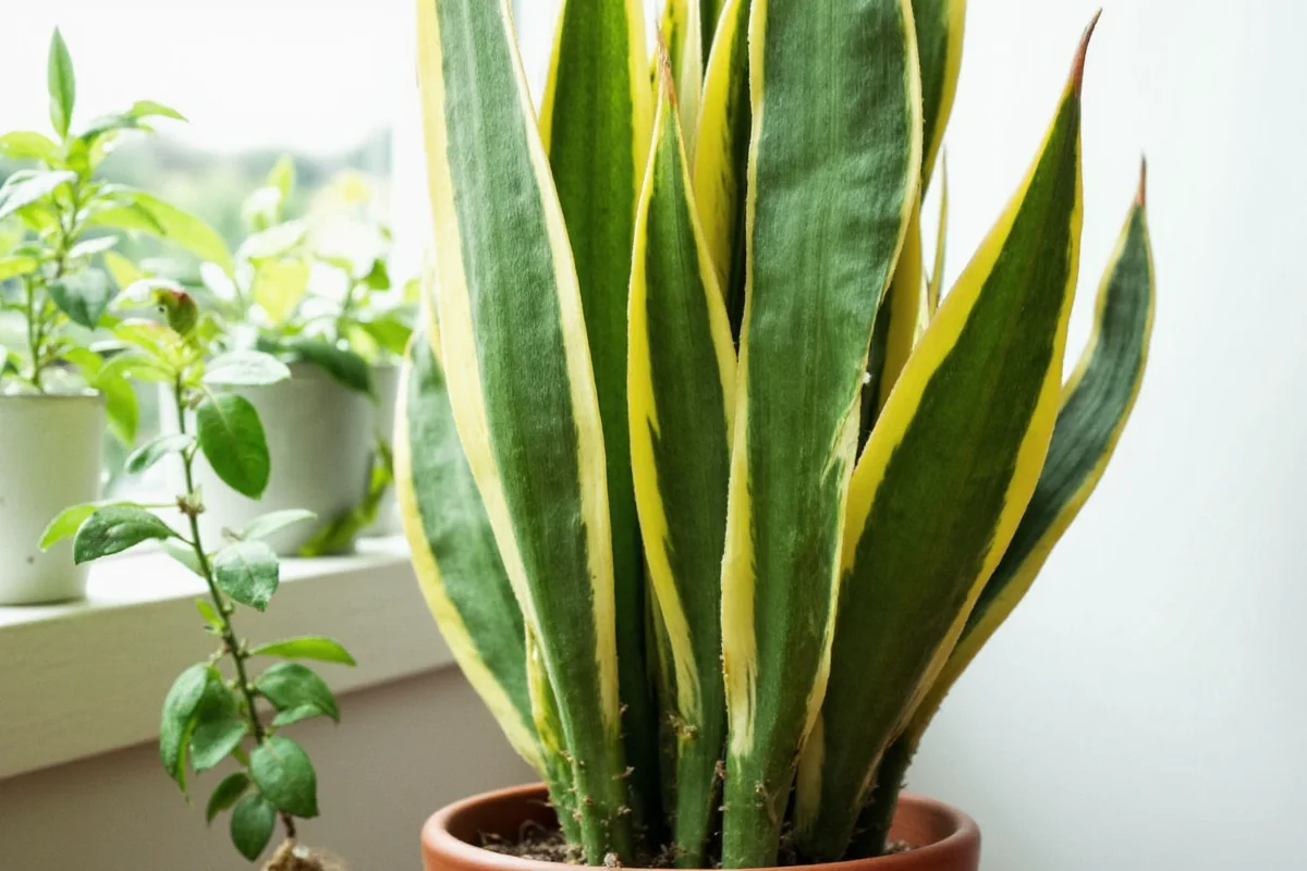 does a snake plant need sun
