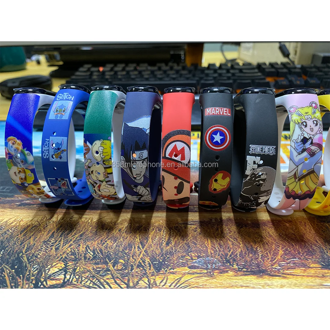 

Cartoon Printing Women Waterproof Cartoon Watch Toy for Kids Fashion Electronic Silicone Bracelet Xmas Gift Reloj Mujer, Optional