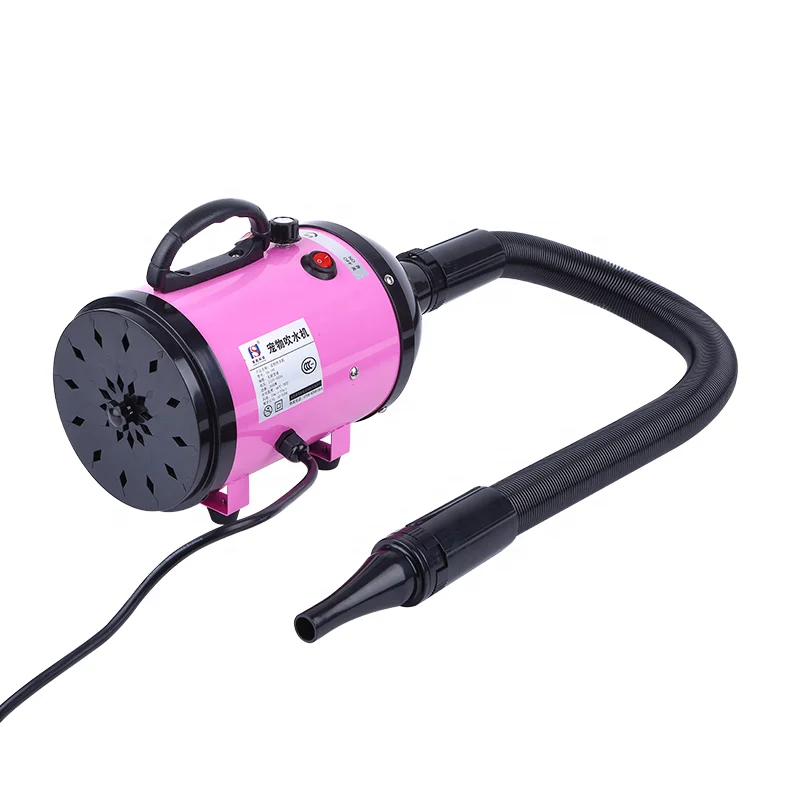 
Factory direct sales 2600W Single motor low noise fast grooming dog force turbo water cleaning pet hair blower dryer 