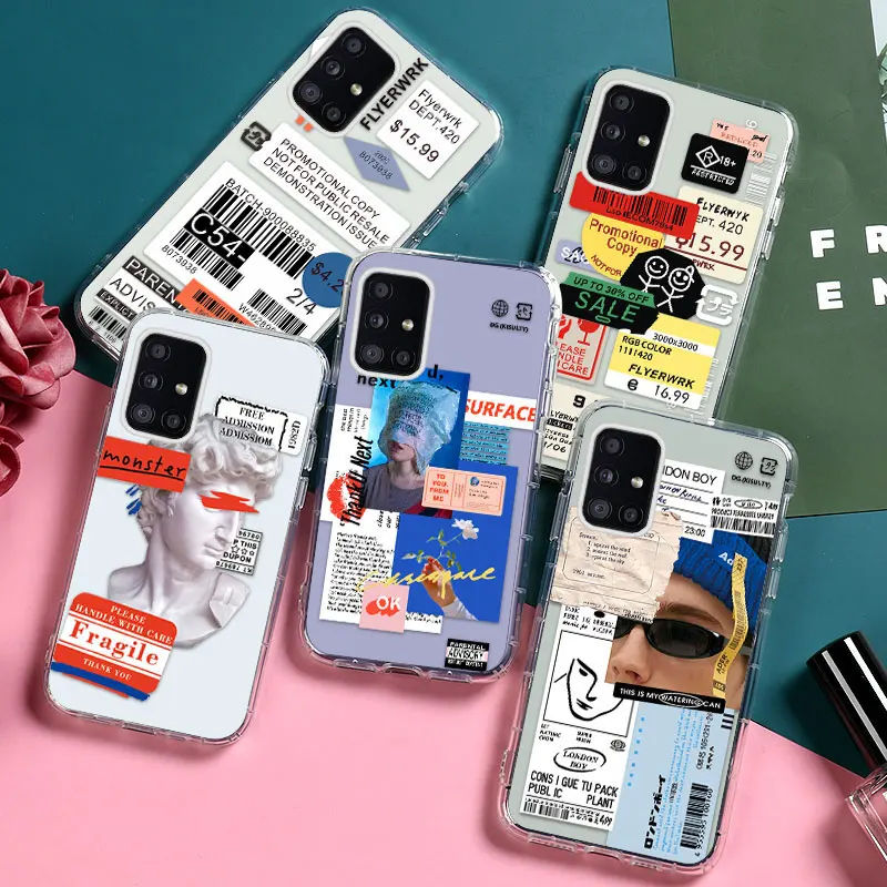 

Case Silicon For Samsung Galaxy S20 FE A51 A71 A21S A50S M51 Note20 Ultra A30 A50 S21 Ultra A12 A31 A32 A52 A72 Soft Case coque