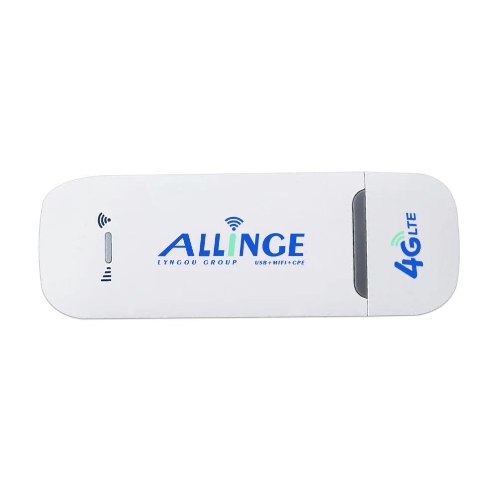 

ALLINGE MDZ2794 Universal 4G LTE USB Modem Ufi Wifi Modem WIFI ST722 USB Dongle, White