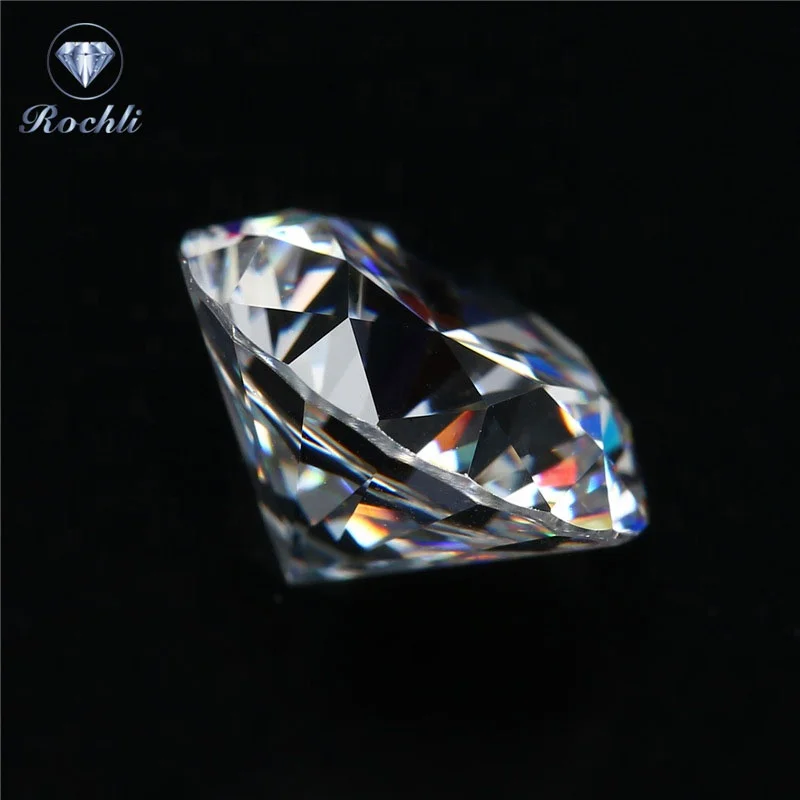 

Top quality moissanite diamond D color VVS1 GRA cut loose moissanites 1 carat white moissanite diamond price, D-f