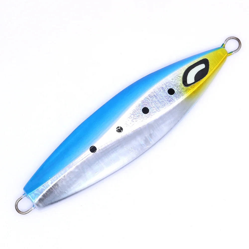 

Wing Lures metal jig 200g Glow Metal slow jig slow jigging lure Saltwater fishing lures, 5 colors
