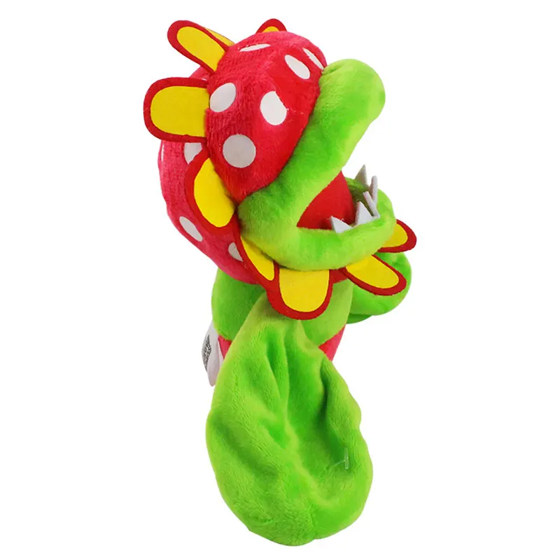 Petey Piranha Soft Plush Toy – 9-Inch Stuffed Animal Doll From Mario Series, Great Gift For Kids & Collectors
