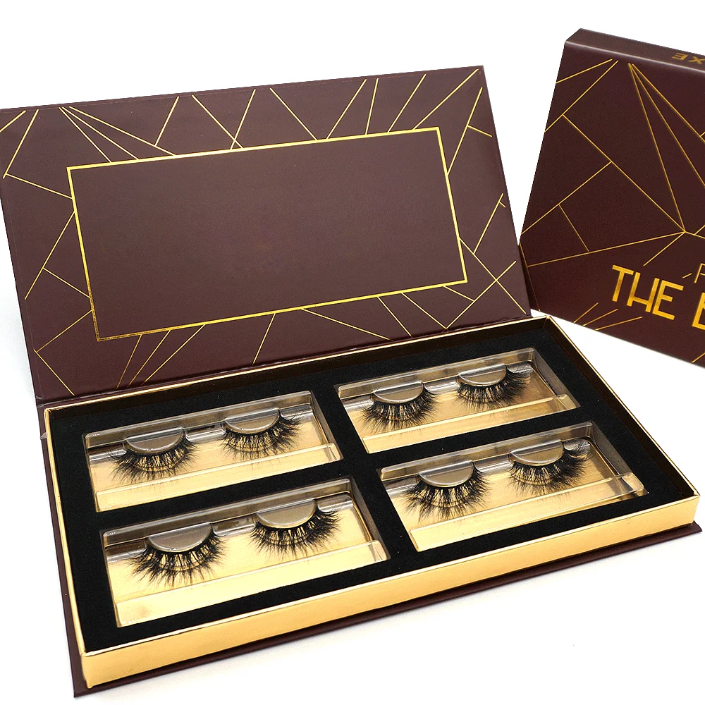 

Wholesale Vendor in Lash Book Fur Hand Made 100% Handmade Mink Eyelashes Hot Sale Colored Natural 3D Multi Layered Top Qulity