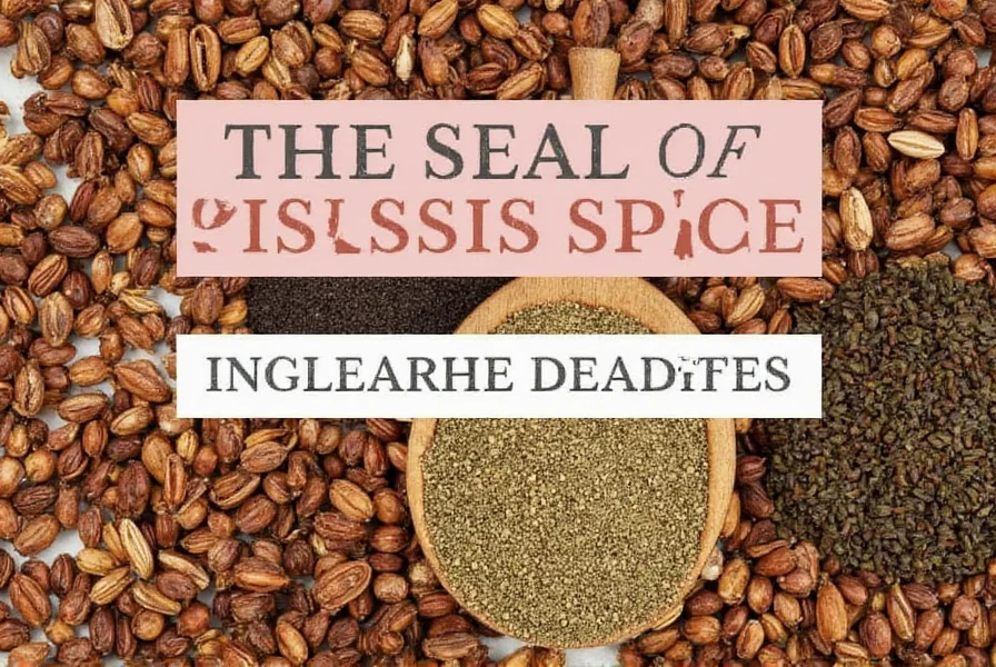 Spice Jar with Grains of Paradise