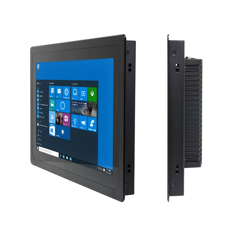 

12.1 inch capacitive touch screen open frame all in one industrial pc panel fanless embedded industrial panel pc