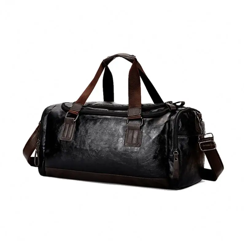 

Fashion Travel Pu Leather Spend A Night Duffle Bag, Customized