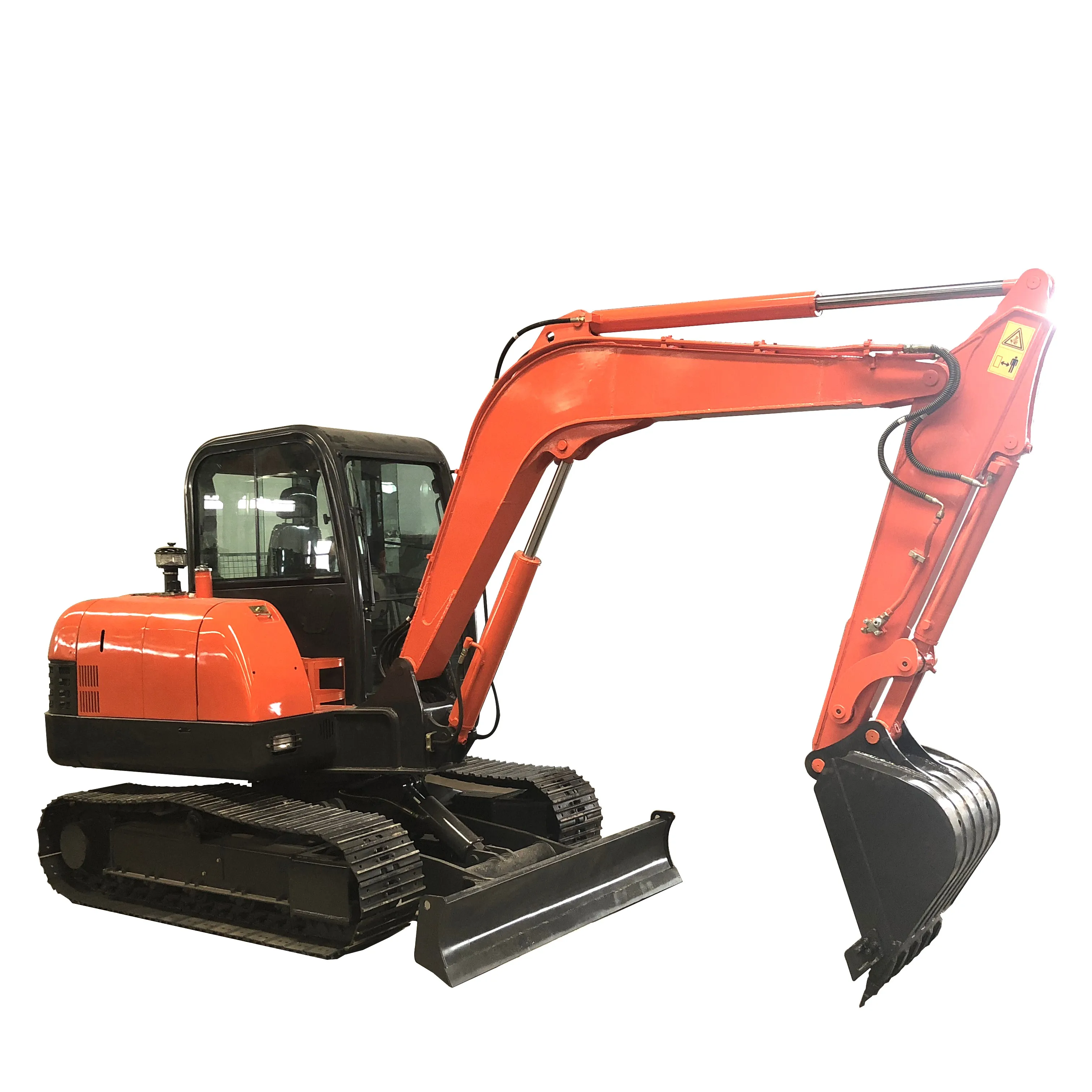 Dengan Harga Murah Dan Warna Merah 6 Ton Hidrolik Mini Excavator Harga